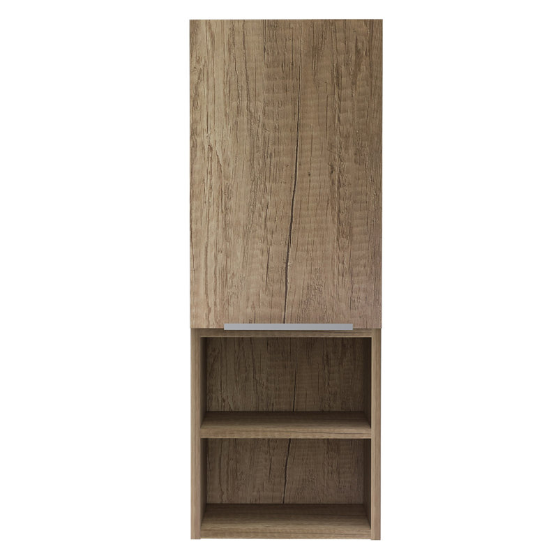 Rectangle 2-Shelf Medicine Cabinet, Light Oak