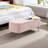 Narding 39.37"faux fur Storage Bench with Gold Legs for Living Room Bedroom-545825214