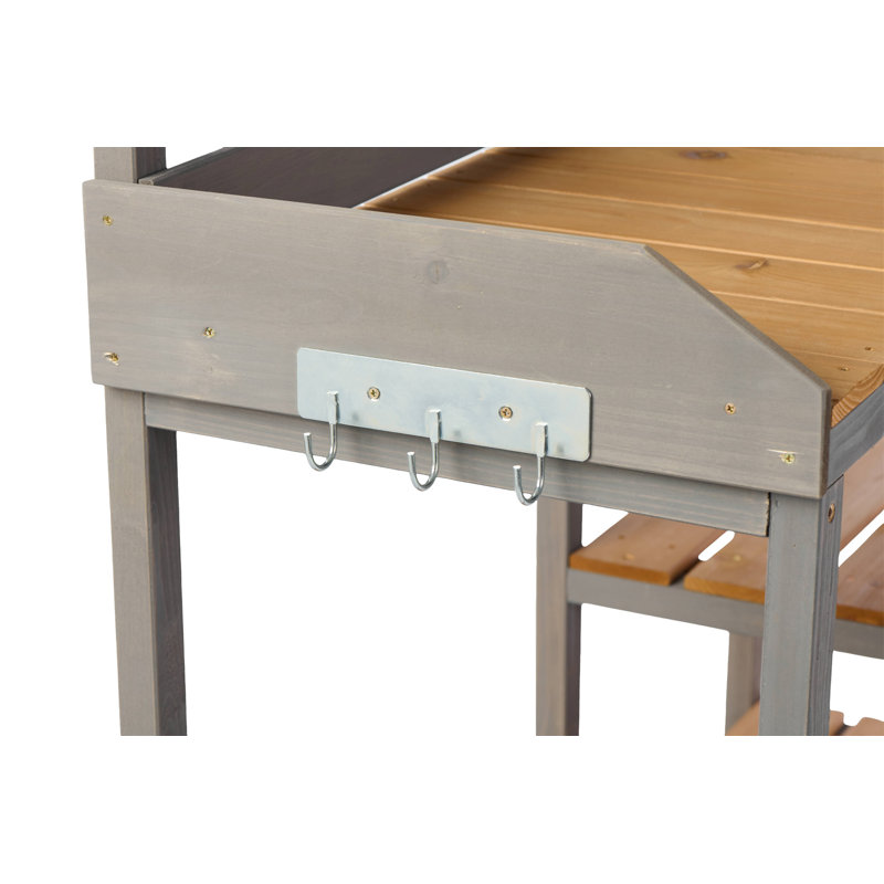Banc de rempotage extérieur (inclure seulement la table)