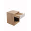 Wilkens 40cm W Manufactured Wood Bedside Table-33364327