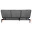 Bulkley 3 Seater Velvet Sofa Bed-1853108578