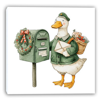 Oie avec toile Holiday Letters
