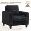 Chaises d'appoint Mid-Century avec dossier large-1186122522