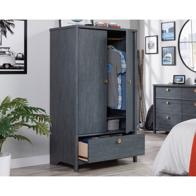 Armoire Montfermeil à a2, Denim chêne