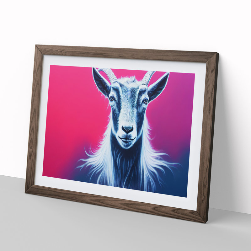 Goat in Colour Vol.4 - Framed Print