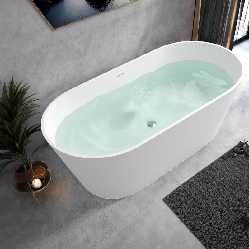 Deep Soaking Tubs And Whirlpools Bathtub Bathroom Solid Surface Modern Home