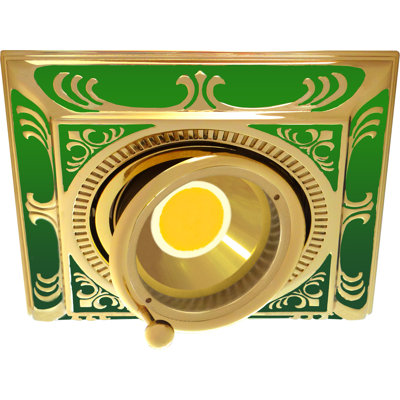 Flickinger 9.5cm Adjustable Recessed Trim