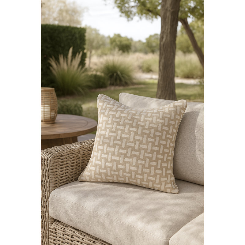 Outdoor Living Pillow Cover, Square 20", Polyester