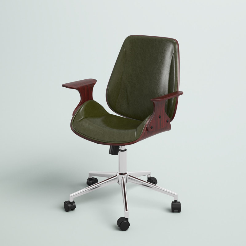 Chaise de bureau Amery, Vert