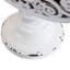 Metal Electric Alarm Tabletop Clock in White