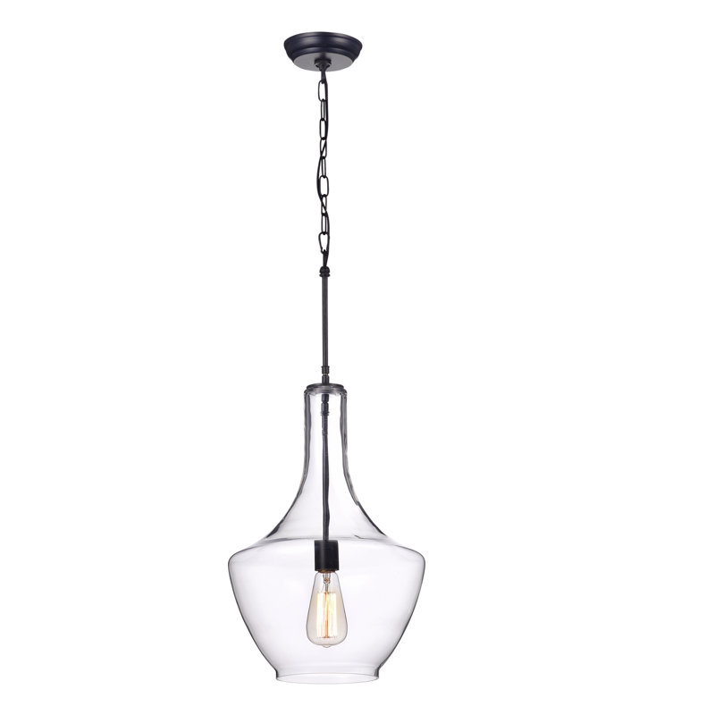 Luminaire suspendu simple 1 lumières Hockett