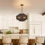 Luminaire rétro en rotin tissé à la main avec chaîne ajustable Boho-112377853-112377852