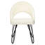 Chaise d'appoint rembourrée en velours Lisbon-46322995