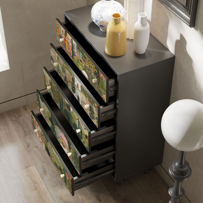 Armoire de décoration multifonctionnelle de style rétro américain