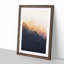 Sri Pada Adams Peak in Sri Lanka in Abstract - Framed Print-55730009-55730007