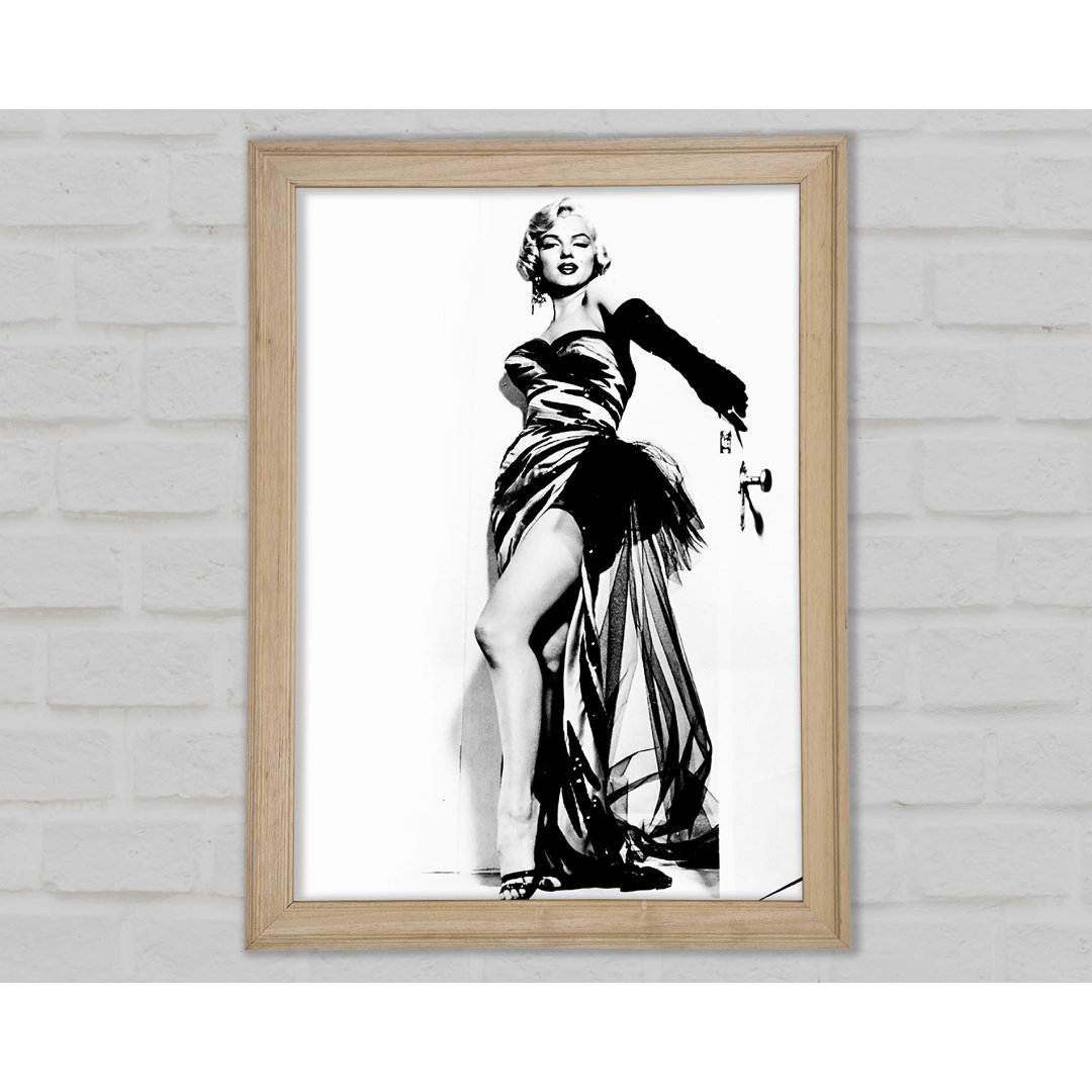 Marilyn Monroe Seltener Klassiker - Einzelner Bilderrahmen Kunstdrucke