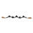Mango Wood Garland Decorative Brown Candle Holder With Tassel-177260831