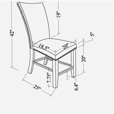 Milkha Black Bar Stools (Kit Of 2)