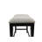 Elegant Black 25 Inch Saddle Counter Stool with Space-Saving Backless Design-126699884-126699886