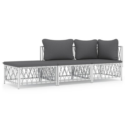 Patio Sectional Set with Cushions