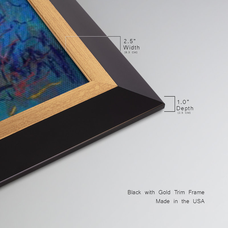 «Floating on a Dream», reproduction d'un seul cadre photo sur toile, H 25 po x l 45 po x P 1 po