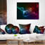  Coussin lombaire Abstract Smoke Waves