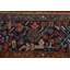 Tapis unique en laine noué à la main Gharajeh des années 1920 de 4 pi 5 po x 6 pi 4 po rouge Calbert