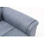 Causeuse inclinable avec accoudoirs coussinés 64,17 po