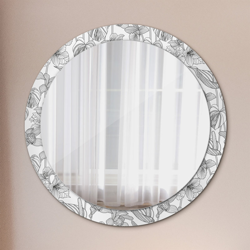 Huldar Glass Flat Wall Mirror
