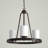 Kemal Three Light Chandelier from Generation Lighting -1107049999-1107065824-1107049998