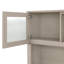 Bureau assis-debout 72 po en forme de L avec rehausse Paelynn, hauteur réglable, rangement, bois moderne, gris orage-715961139