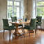 Fauteuils de salle à manger rembourrés Elegant-1254959040