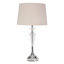 Wauregan 55cm Crystal Glass Chrome Table Lamp-106542952