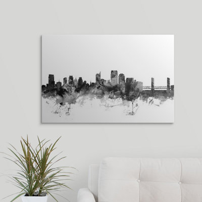 Francy " Sacramento California Skyline " by Michael Tompsett