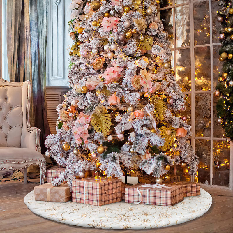 Faux Fur Tree Skirt