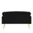 BLACK 2 SEATER SOFA