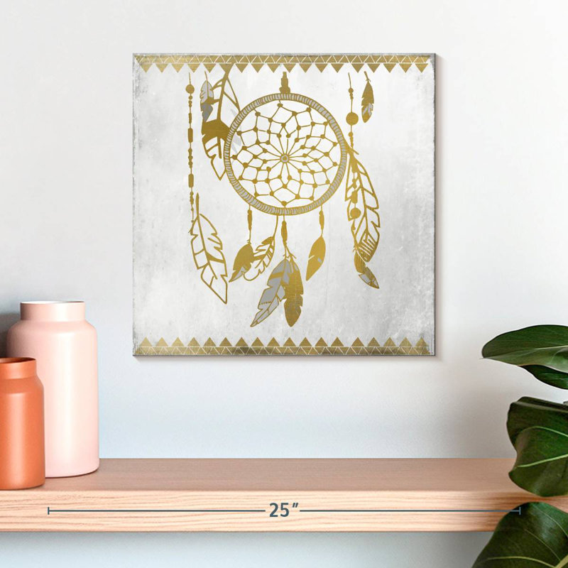 Dreamcatcher I, 16" H x 16" W
