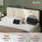 Upholstered Platform Bed with 2 Storage Drawers, Modern Bed Frame with Charging Station, Storage Bed with Velvet Tufted Headboard, No Spring Boxing Needed-1819748593
