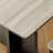 Modern Rectangle Dining Table with Rock Board-110893273