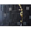 Biyusai 0.89" x 0.89" Ceramic Mosaic Wall Tile-694987445-695541539