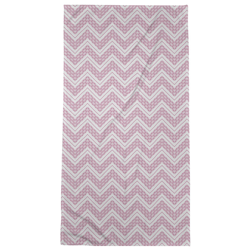 Stephenie Bath Towel, Rose Pink