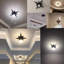 Star Flush Mount Ceiling Light - Perfect for Bedroom, Study, Hallway and Entryway-1387758592