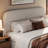 Bensu Platform Bed Frame, Cloud Collection with Boucle Upholstery & Rounded Headboard, Thickened Footboard-1364679764-1364679769