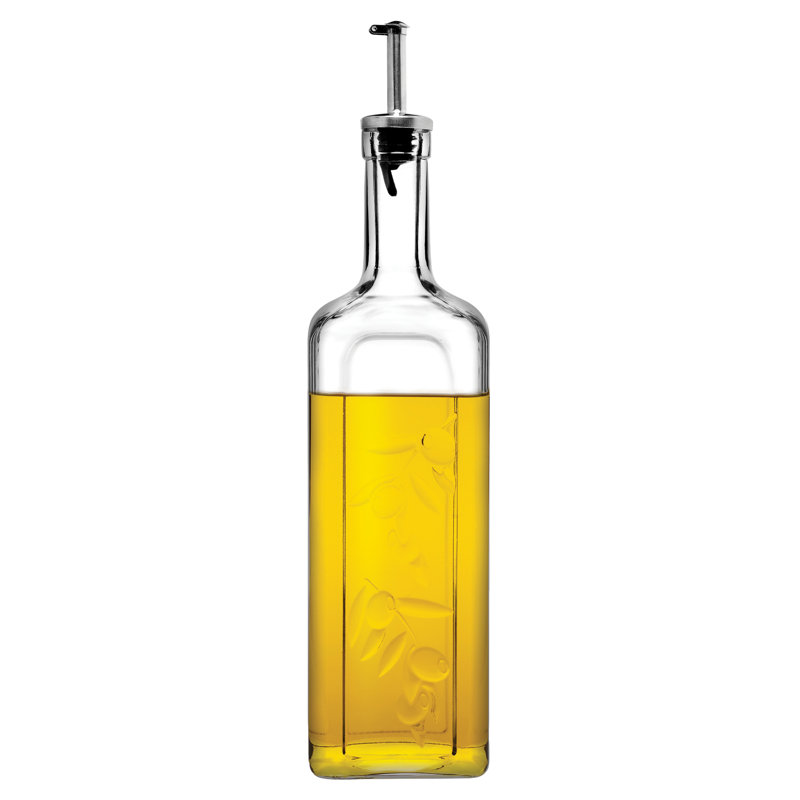 Glass Oil & Vinegar Cruet Set