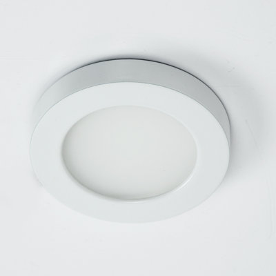 HR90 LED Edge Recessed Button Light Trim