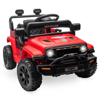 Electric Ride On Car Off-Road 12V4.5Ah Longwei Battery Motor Dual Drive Positive Energy Charger Ride On Toys