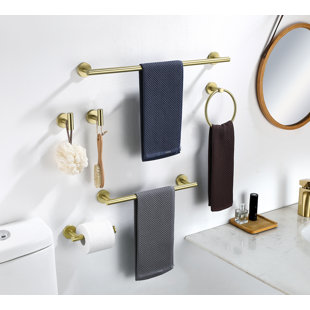 Ensemble de porte-serviettes 6 pièces