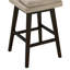 Tabouret de bar et de comptoir pivotant rembourré Zahara-121833993-114019149