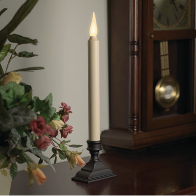 Unscented Flameless Candle with Plastic Holder