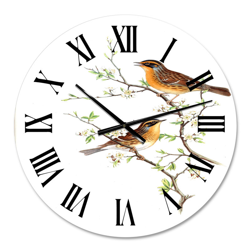 Vintage Mammals II - horloge murale maison de campagne, Petit